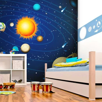 Artgeist Fototapetas - Solar system