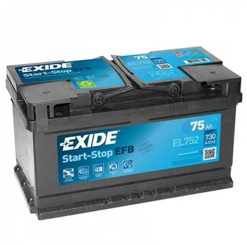 Akumuliatorius EXIDE 75 Ah 730 A EN 12V