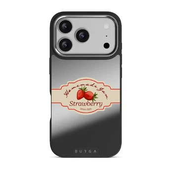 Grandma's Jam - iPhone 17 Pro Case, Elite Mirror Dark (MagSafe) / Silver