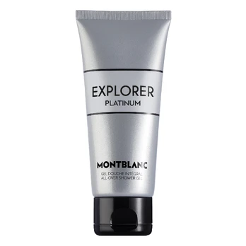 Kūno prausimosi želė vyrams Montblanc Explorer Platinum, 150 ml