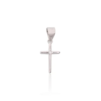 Sidabrinis kryželis su cirkoniais „Sacred Cross“
