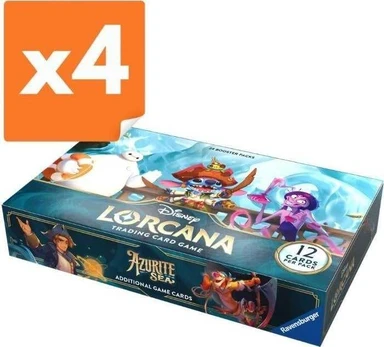 Ravensburger Disney Lorcana (Set06) (4vnt.) dėklas (4x24boosteris)