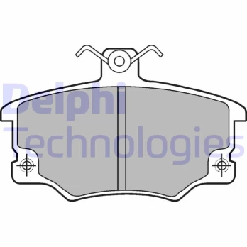 DELPHI LP0459 Brake pad set
