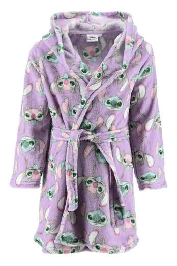 Chalatas mergaitėms Disney Lilo & Stitch, violetinis