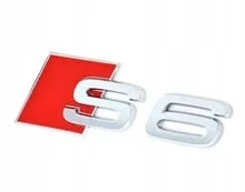 Ženklelis emblema logo audi s6 a6