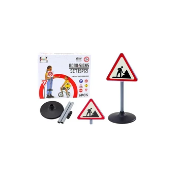 Lean Toys Large Road Work Warning Sign 70cm