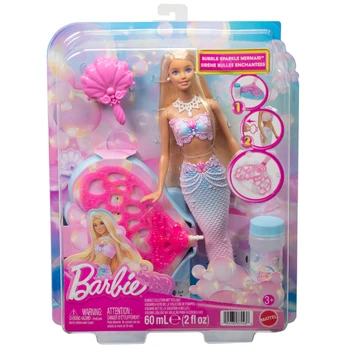 Mattel Barbie Soap Bubbles Mermaid doll