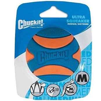 Chuckit! ULTRA SQUEAKER BALL MEDIUM (52068)