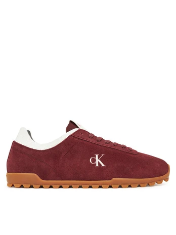 Laisvalaikio batai Calvin Klein Jeans Low Profile Runner Su YM0YM01288 Balta