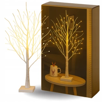 LED šviečiantis beržas, 60 cm, 2 W