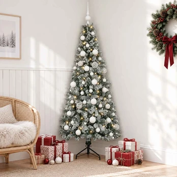 Dirbtinė kalėdinė eglutė su rutuliuku 150 cm 150 LED