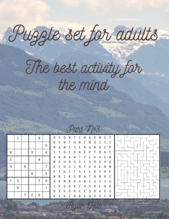 Puzzle set for adults