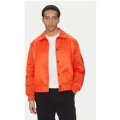 Alpha Industries Bomber striukė Coach Logo 156145 Oranžinė Regular Fit