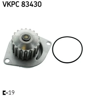 Aušinimo skysčio siurblys SKF VKPC 83430