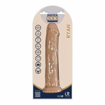 MISTER DIXX Ryan 9.6" Silicone Model with Suction Cup, 24.5 cm