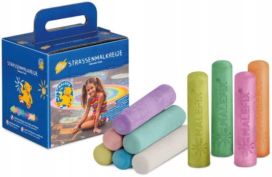 Pustefix MALEFIX Straßenkreide 20er Packung