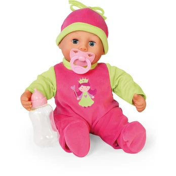 Lėlė Bayer Baby, rožinė, 38cm