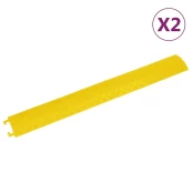 Kabelių apsaugos, 2vnt., geltonos spalvos, 98,5cm kaina