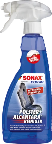 Automobilinis valiklis SONAX Alkantara, tekstilei, 500 ml