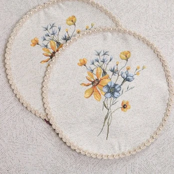 Textile Idea stalo servetėlė Vasaros pieva, 4 vnt.
