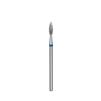 STALEKS PRO Deimantinis antgalis liepsnelė mėlyno žymėjimo 2,1mm