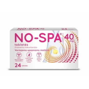 NO-SPA 40 mg tabletės N24
