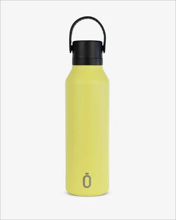 Buteliukas termiczna Runbott Mii 600 ml - cytrynowa