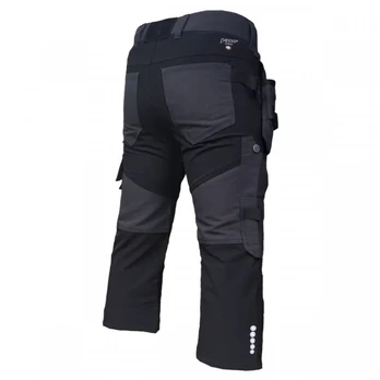 Darbinės kelnės 3/4 Titan Flexpro tamprus, tamsiai pilkas 60, Pesso