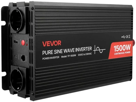 1500W automobilinė maitinimo keitiklis