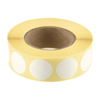 Range Solutions White 20 mm Šaudymo taikinio skylių lipdukai, 1000 vnt.