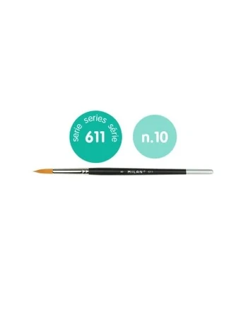 *Teptukas 611 Premium sintetinis Nr.10 0461110 MILAN/6