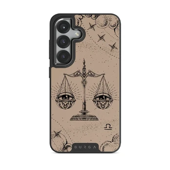 Libra - Samsung Galaxy S25 Plus Case, Elite Dark (Magnetic) / Gunmetal / Beige