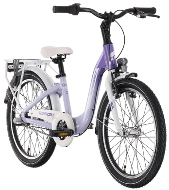 Dviratis „Tabou Queen 20 Plus“, violetinės ir baltos spalvos
