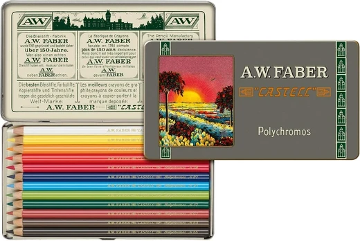 Faber-castell Polychromos spalvinimo pieštukai