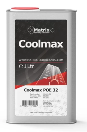 Kondicionierių alyva MATRIX LUBRICANTS COOLMAX POE 32 1L