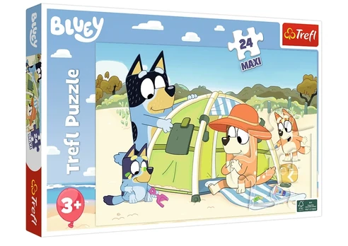 Dėlionė "Bluey", 24 maxi detalės