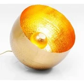 KARE Apollon stalinė lempa aukso matinis Ø 35 cm