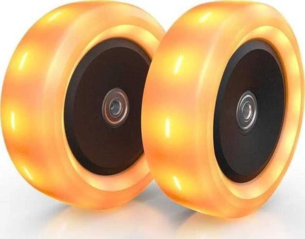 BERG Nexo Wheels 120x40mm Lights Oranžinis