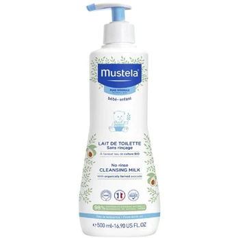 Mustela Leave-in Cleansing Milk valomasis pienelis, 500 ml