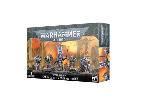 Games Workshop Space Marines: Sternguard Veteran Squad, 48-49