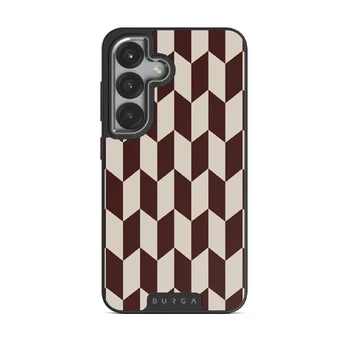 Etiquette - Samsung Galaxy S25 Case, Elite Dark (Magnetic) / Silver