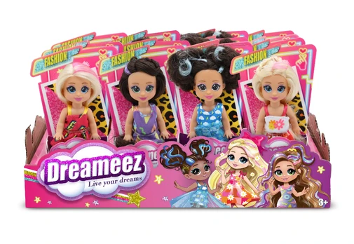 DREAMEEZ FUNVILLE Stilingoji lėlytė mini