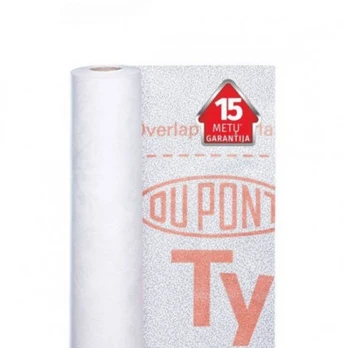 Difuzinė Plėvelė Tyvek Soft 60g/m² (1,5x50m)