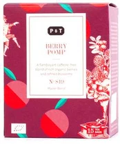 Paper Tea Popierius ir arbata – Uogų pompa – 15 arbatos pakelių