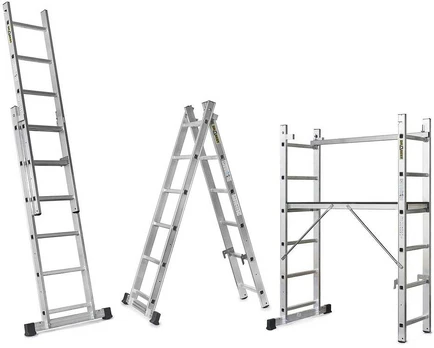 IŠPARDAVIMAS! Kopėčių pastoliai buitiniai Drabest ECO 2x6