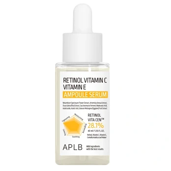 APLB_Retinol Vitamin C Vitamin E Ampoule Serum serum do twarzy 40ml