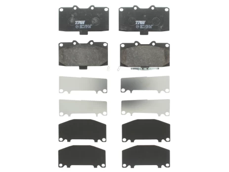 TRW GDB3470 Brake pad set
