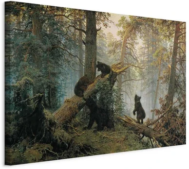 Artgeist Paveikslas - Morning in a Pine Forest