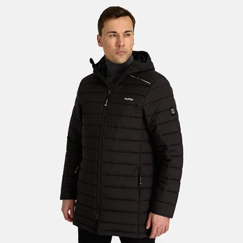 Huppa Vyriškas paltas JARNO, black, XXL