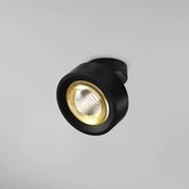 "Egger DLS" LED prožektorius "Clippo Optic", juodas/auksinis, Ø 12 cm, DTW